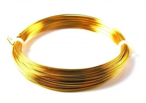 Gold Wire, Color : Golden