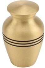 Brass Gold Keepsake Urn, for Baby, Style : American Style