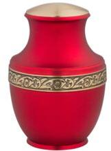 MHC Metal Burial Funeral Cremation Urn, for Adult