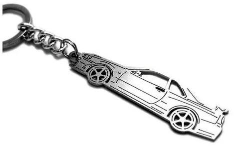 Stainless Steel Metal Key Chain, Color : Silver
