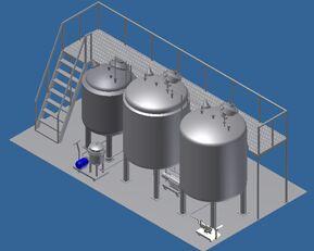 Automatic Liquid Manufacturing Plant