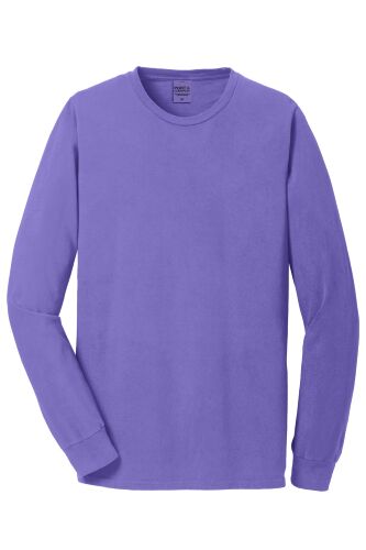 PIGMENT-DYED LONG SLEEVE TEE