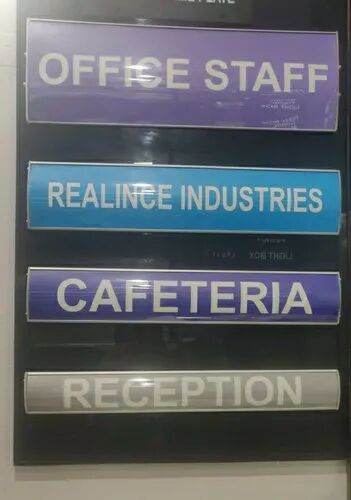 Aluminium Modular Signage, Width : 60mm, 80mm, 100mm, 150mm