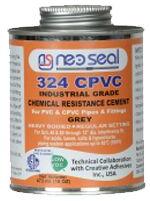NeoSeal 324 GREY/ORANGE - Chemical Resistance Low VOC CPVC Cement