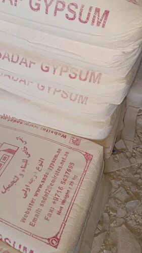 Gypsum powder, Packaging Size : 25 Kg