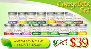 Pure Soy Wax Candles