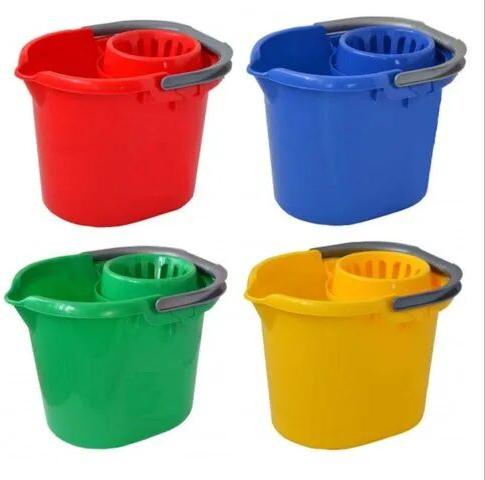 Plastic Mop Bucket, for Home, Hotel, Capacity : 10 Litres
