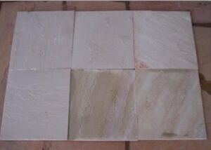 Mint Fossil Sandstone Tile