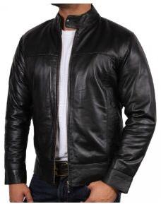 Men's Black Leather Jackets