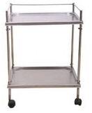 STAINLESS STEEL INSTRUMENT TROLLEY