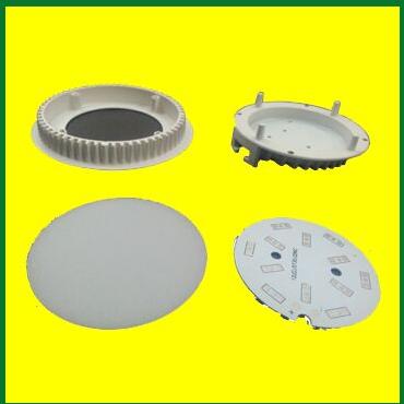 Housing/ Raw Material with Mcpcb and all Accessories for Led Indoor Lights