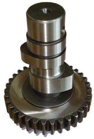 Mild Steel Engine Camshaft, Shape : Round