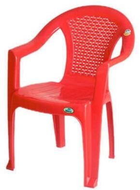 Nilkamal Plastic Chairs, Color : Red Beige