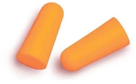 Plastic Karam Safety Ear Plug, Color : Orange