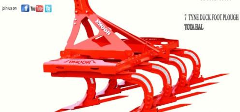 Mechanical 200-400kg Deluxe Duck Foot Plough, for Agriculture, Blade Shape : Anchor Shape