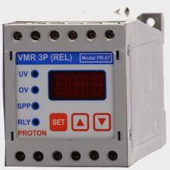 Proton voltage monitoring relay
