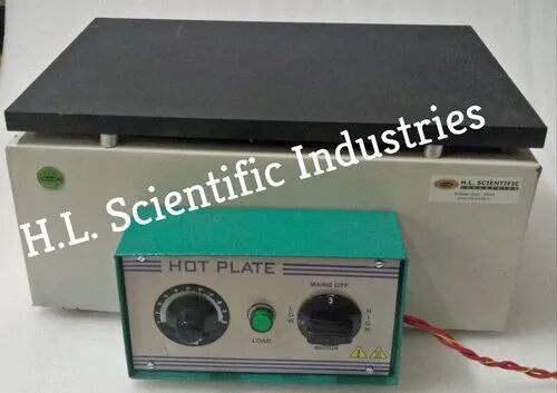 Physilab Mild Steel Laboratory Hot Plate, Shape : Rectangular