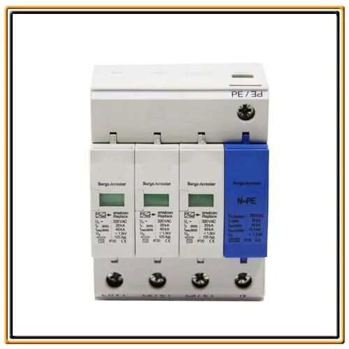 White Photovoltaic Surge Protector