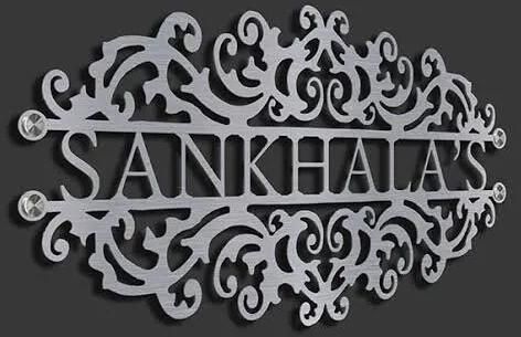 Laser Cut Name Plate