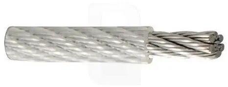 PVC Coated Steel Rope, Size : 4 mm