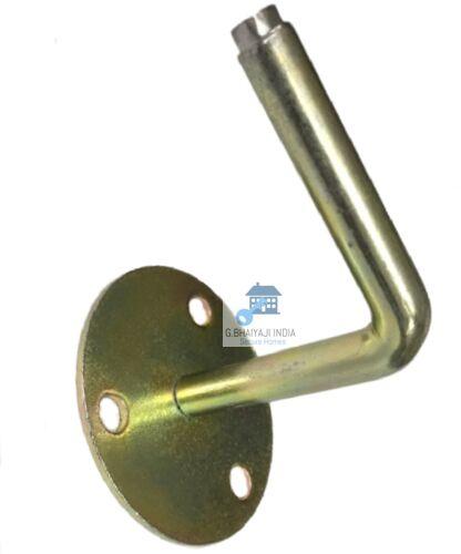 G.Bhaiyaji India Zinc Plated Iron Handrail Brackets, Certification : ISO 9001:2015