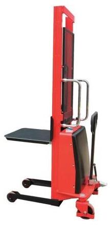 Hydraulic Hand Stacker, Color : Orange