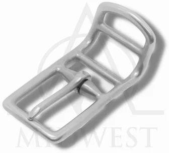 Silver Stainless Steel Harness Buckle