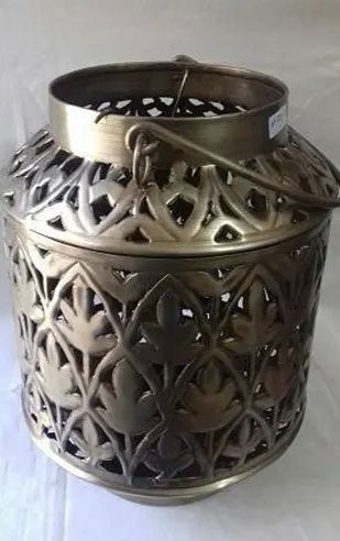 Iron Moroccan Candle Holder, Packaging Type : Box