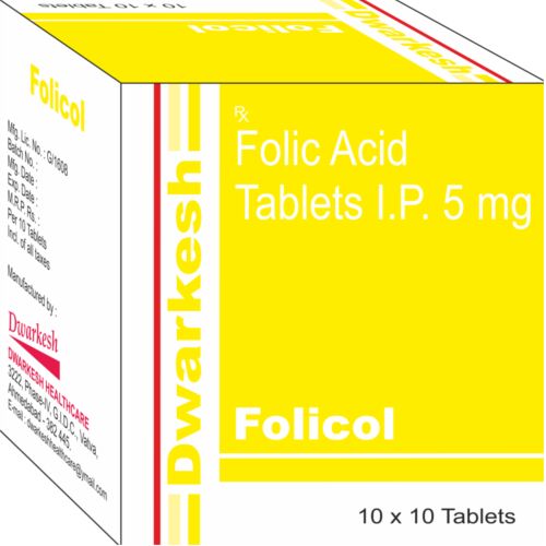 Folicol Folic Acid Tablets IP