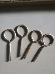 Stainless Steel Fire Extinguisher Lock Pins, Color : Grey