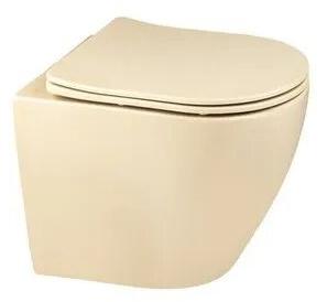 Ceramic Wall Hung Toilet, Shape : Round