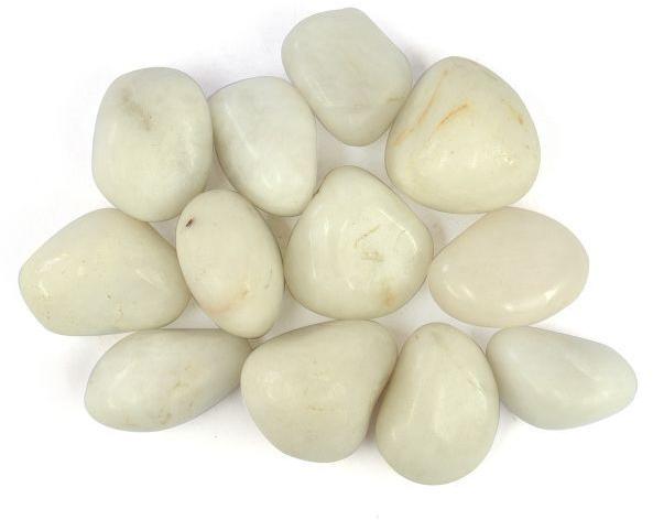White Agate Tumble Stone