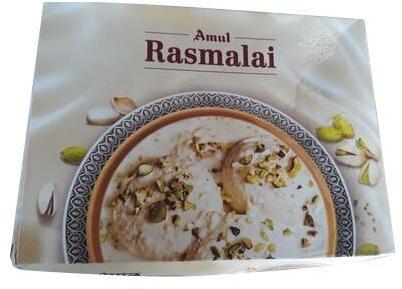 Amul Rasmalai Sweets, Packaging Type : Box