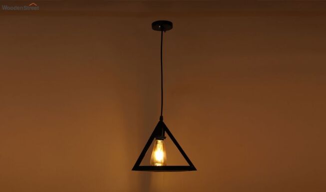 Exim Decor Triangular Single Hanging Light