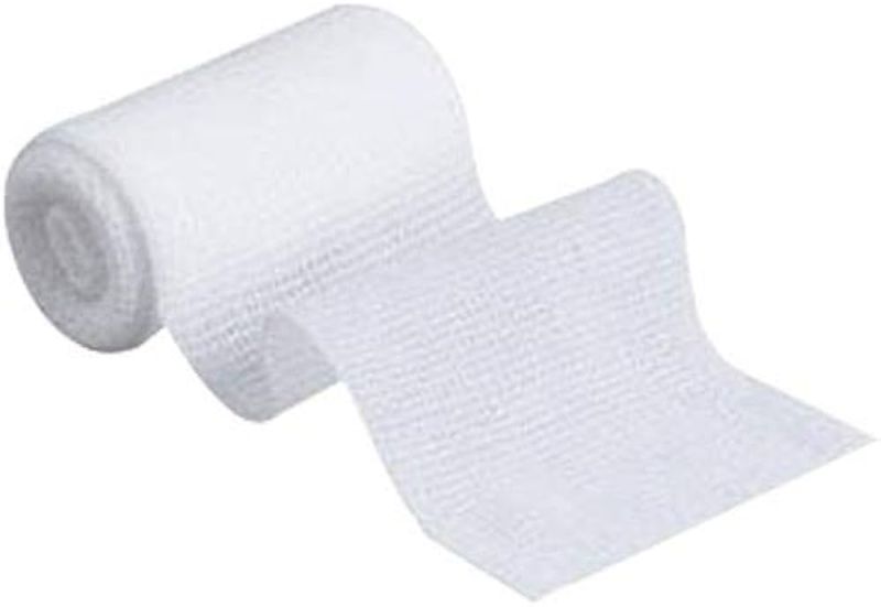 White Cotton Gauze Rolls, for Clinical, Hospital, Size : Standard
