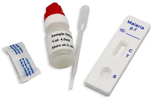 White Malaria Self Test Kit, for Clinical, Home Purpose, Size : Standard