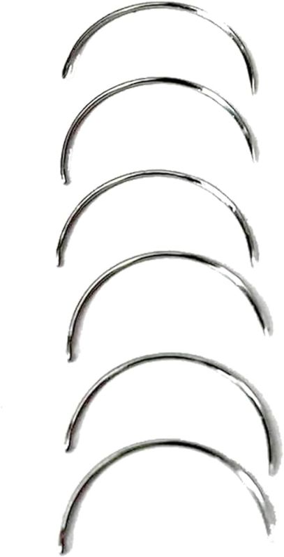 Polished Stainless Steel Surgical Needles, Color : Grey
