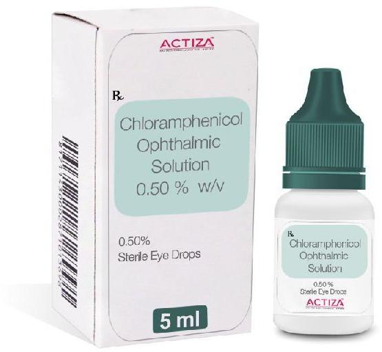Chloramphenicol Antibacterial, Form : Liquid