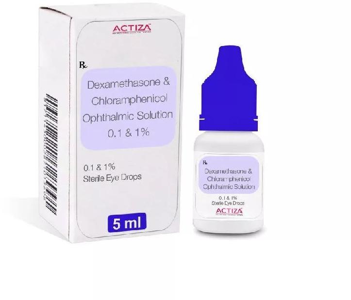 Dexamethasone And Chloramphenicol, Form : Liquid