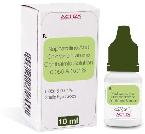 Naphazoline And Chlorpheniramine Antiallergics