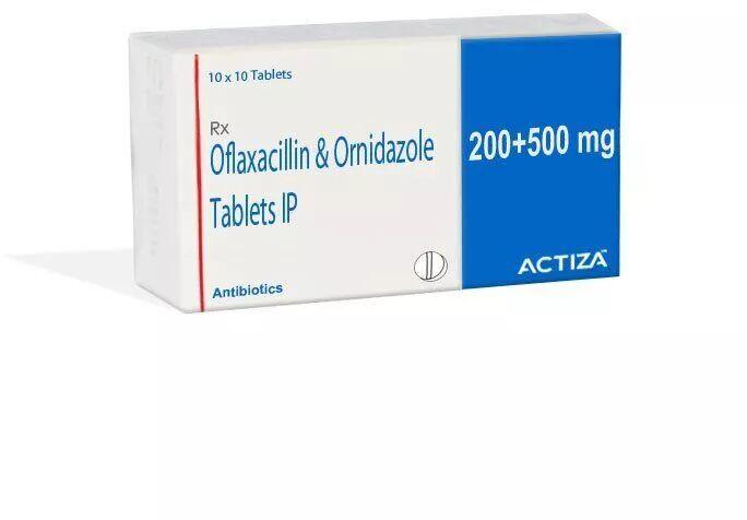 Oflaxacillin and Ornidazole Tablets