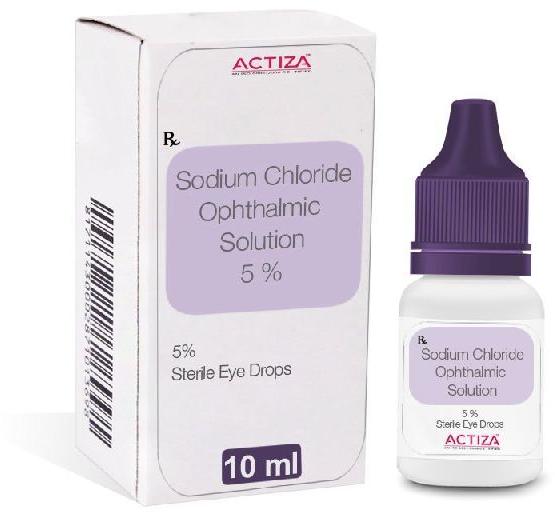 Sodium Chloride Hypertonic Solution, Form : Ear Drops
