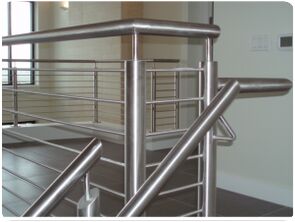 aluminium handrails