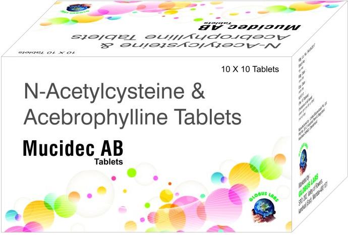 acebrophylline acetylcysteine tablets