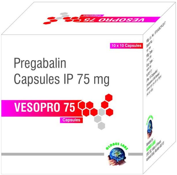 pregabalin 75 capsules