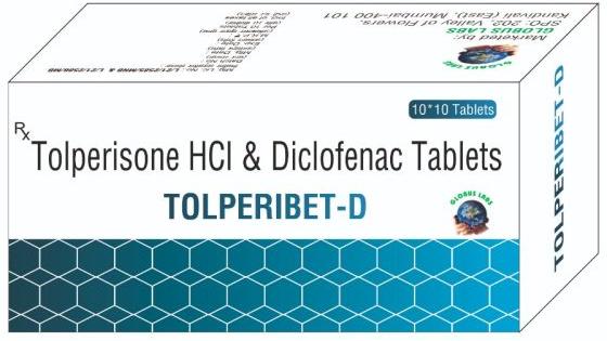 Tolperison Diclofenac Tablet, for Clinical, Hospital, Medicine Type : Allopathic