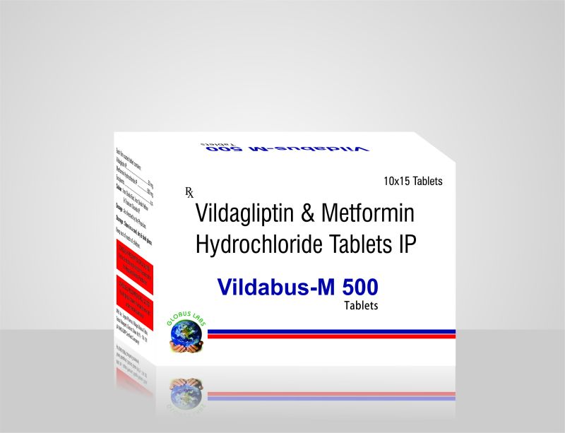 Vildagliptin And Metformin Tablet, Packing Type : Alu-Alu