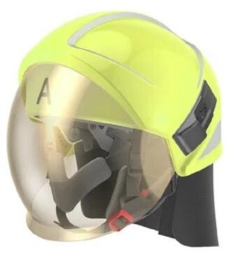 Yellow Approx 1500 g ABS Fire Helmet, Size : Medium