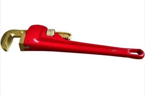 Aluminum Alloy Non Sparking Pipe Wrench, Hardness : 25-30HRc