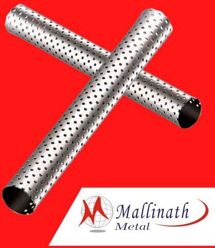 Ba Perforated Stainless Steel Tubes, Length : 4-6 meters